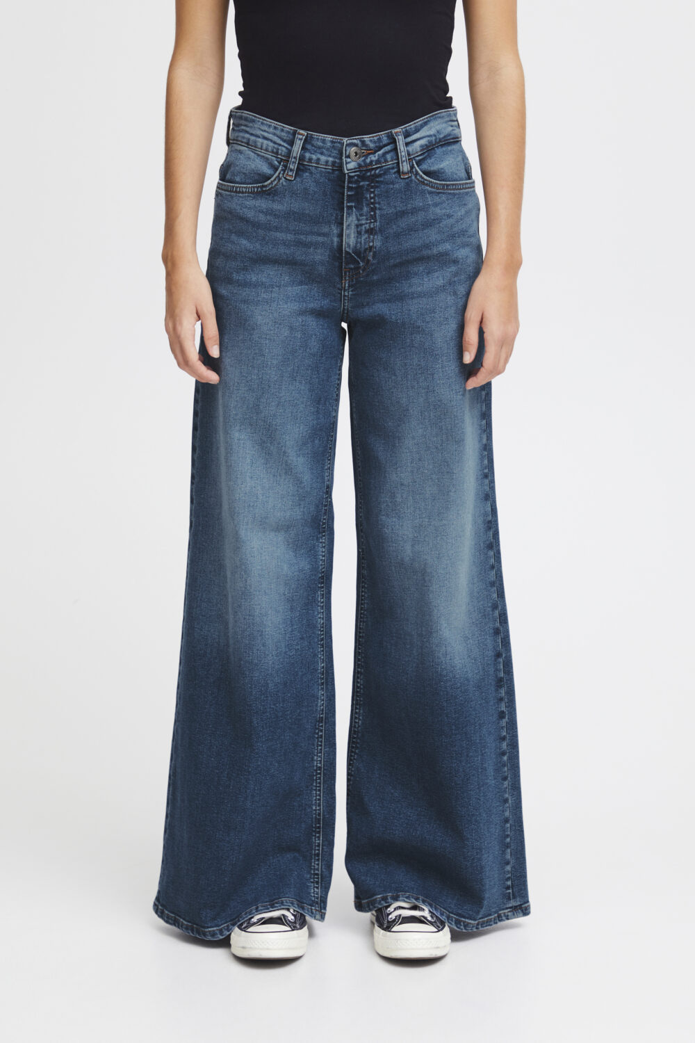 Jeans bootcut ICHI IHTWIGGY WIDE Denim - Foto 1