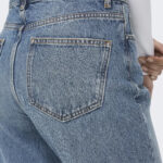 Jeans larghi Only ONLRILEY LIFE EX HW STR DNM DOT353 NOOS Blue Denim Chiaro - Foto 3