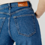 Jeans larghi Only ONLHOPE EX HW DNM ADD465 NOOS Denim scuro - Foto 4