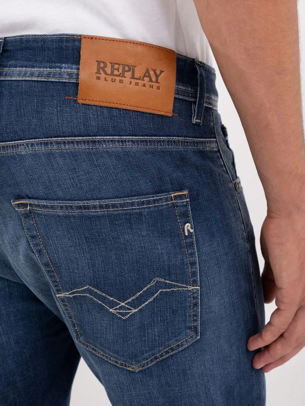 Jeans Replay GROVER Blu - Foto 4