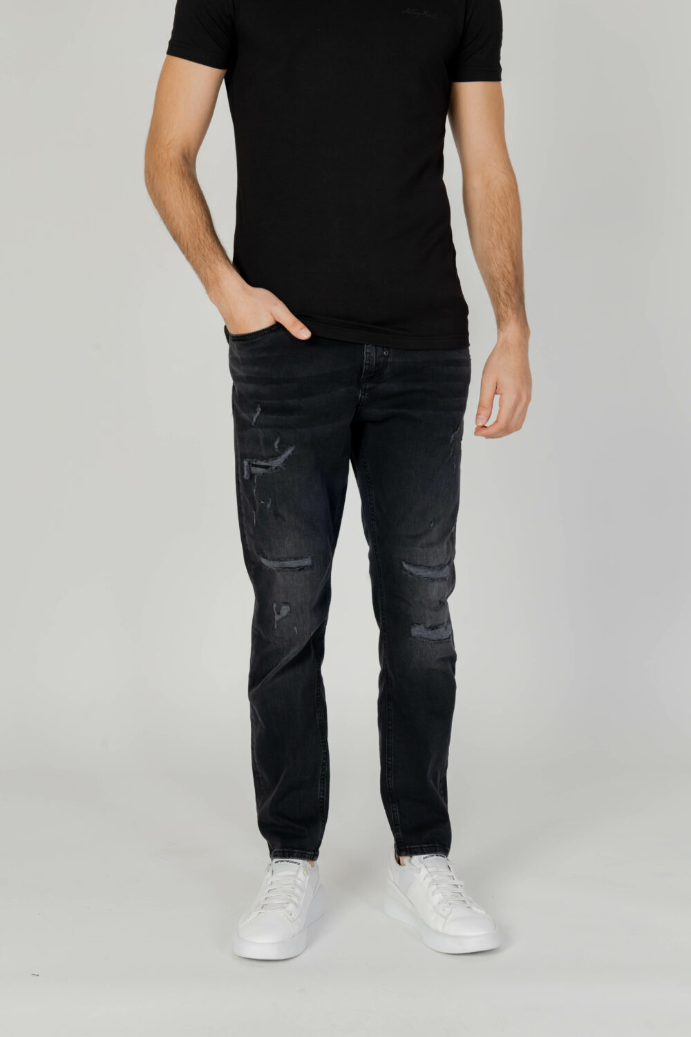 Jeans skinny Antony Morato KARL Nero - Foto 1