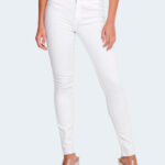Jeans skinny Only ONLBLUSH MID SK RAW ANK DNM REA0730 NOOS Bianco - Foto 1