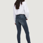 Jeans skinny Only ONLWAUW MID SK DNM BJ777 NOOS Dark Blue Denim - Foto 4