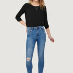 Jeans skinny Only ONLMILA HW SK ANK DST BJ139944 NOOS Denim - Foto 4