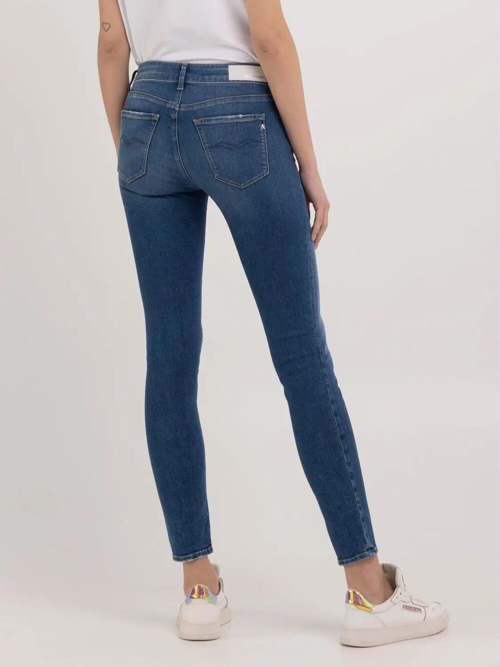 Jeans skinny Replay NEW LUZ Blu - Foto 3