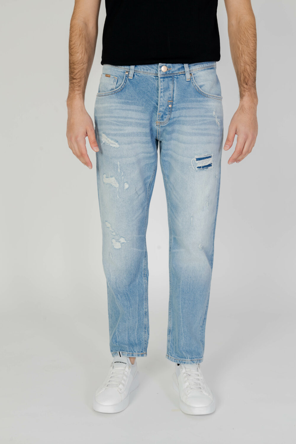 Jeans slim Antony Morato ARGON Denim chiaro - Foto 4