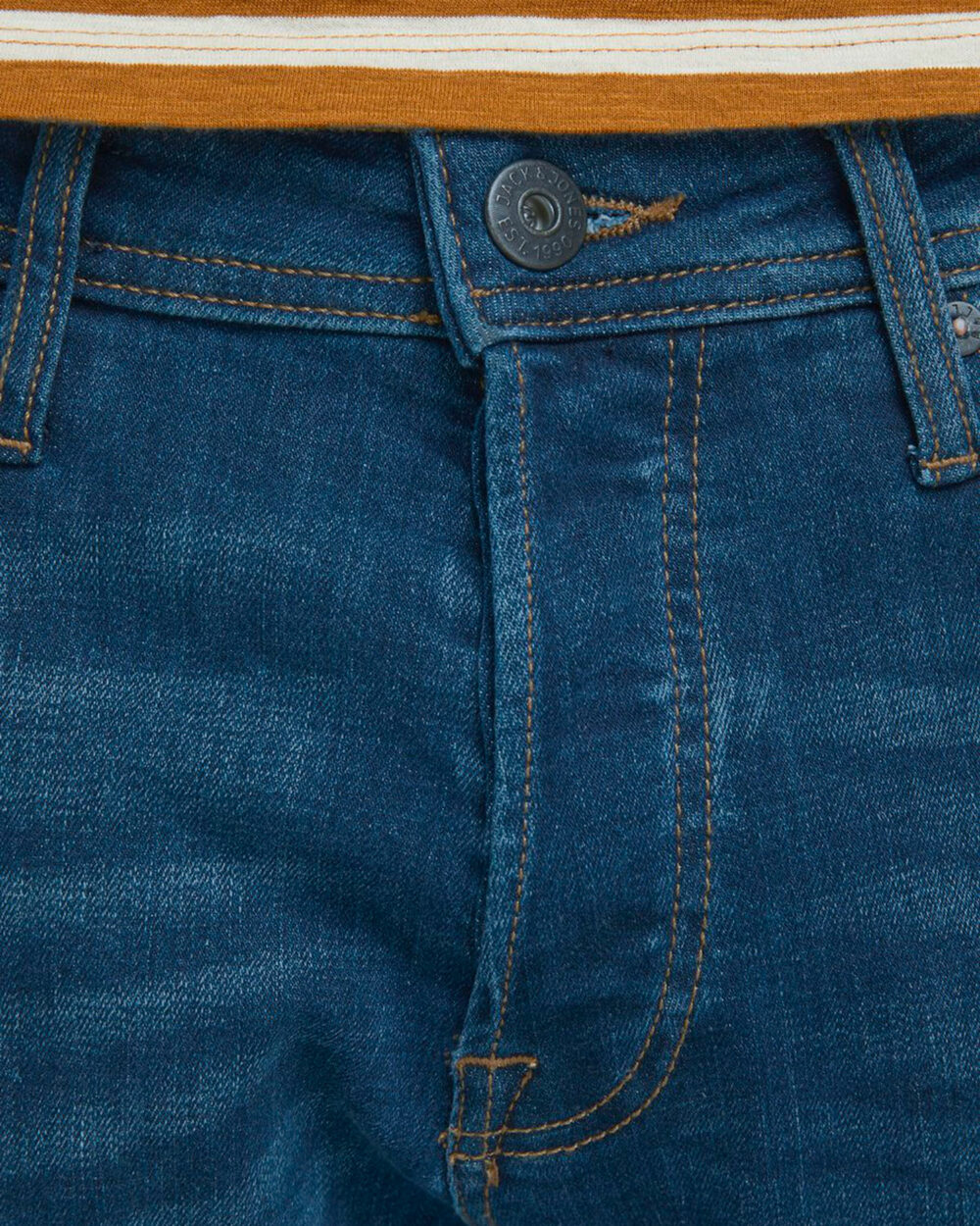 Jeans slim Jack Jones JJITIM JJORIGINAL AM 782 50SPS NOOS Blue Denim Scuro - Foto 4