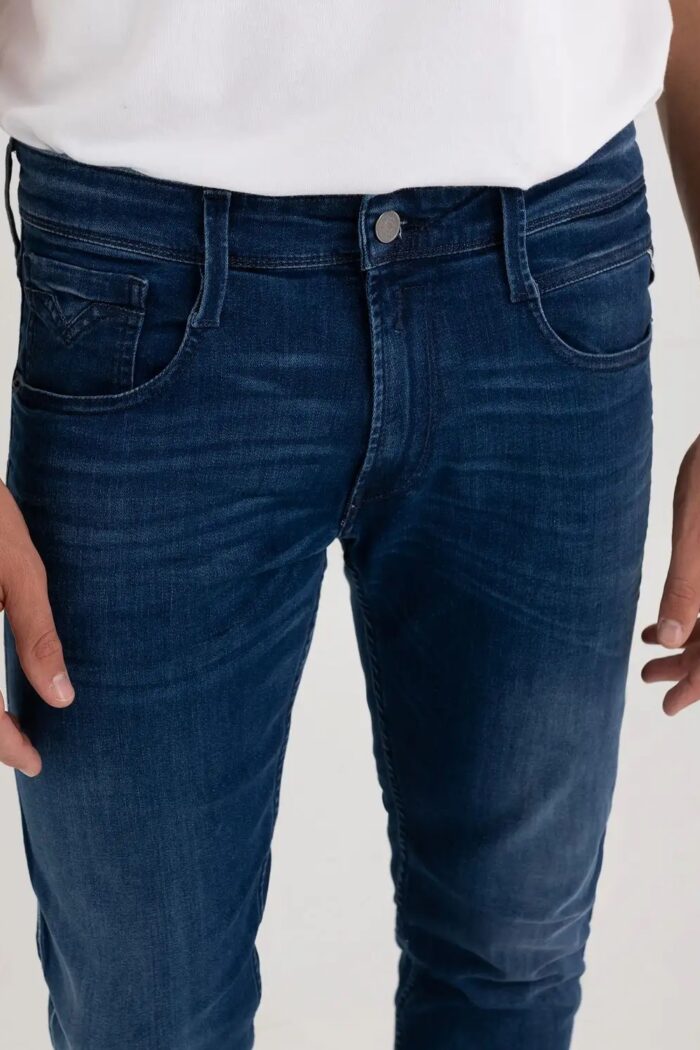 Jeans slim Replay ANBASS Blu