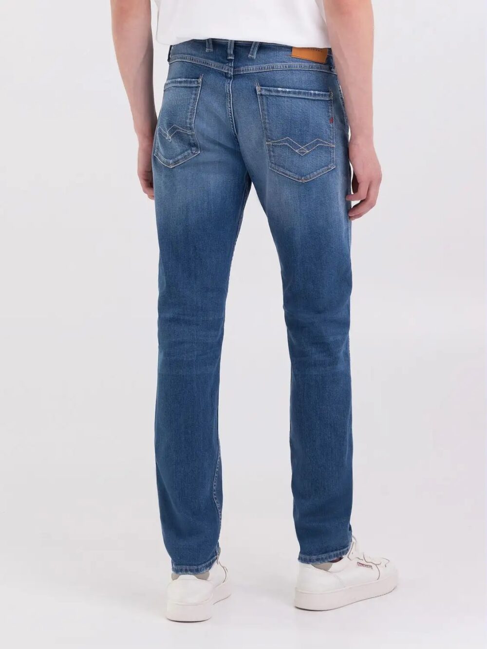 Jeans slim Replay ANBASS Blu - Foto 3