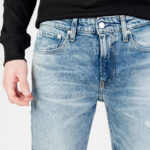 Jeans Tapered Calvin Klein Jeans SLIM Denim chiaro - Foto 2