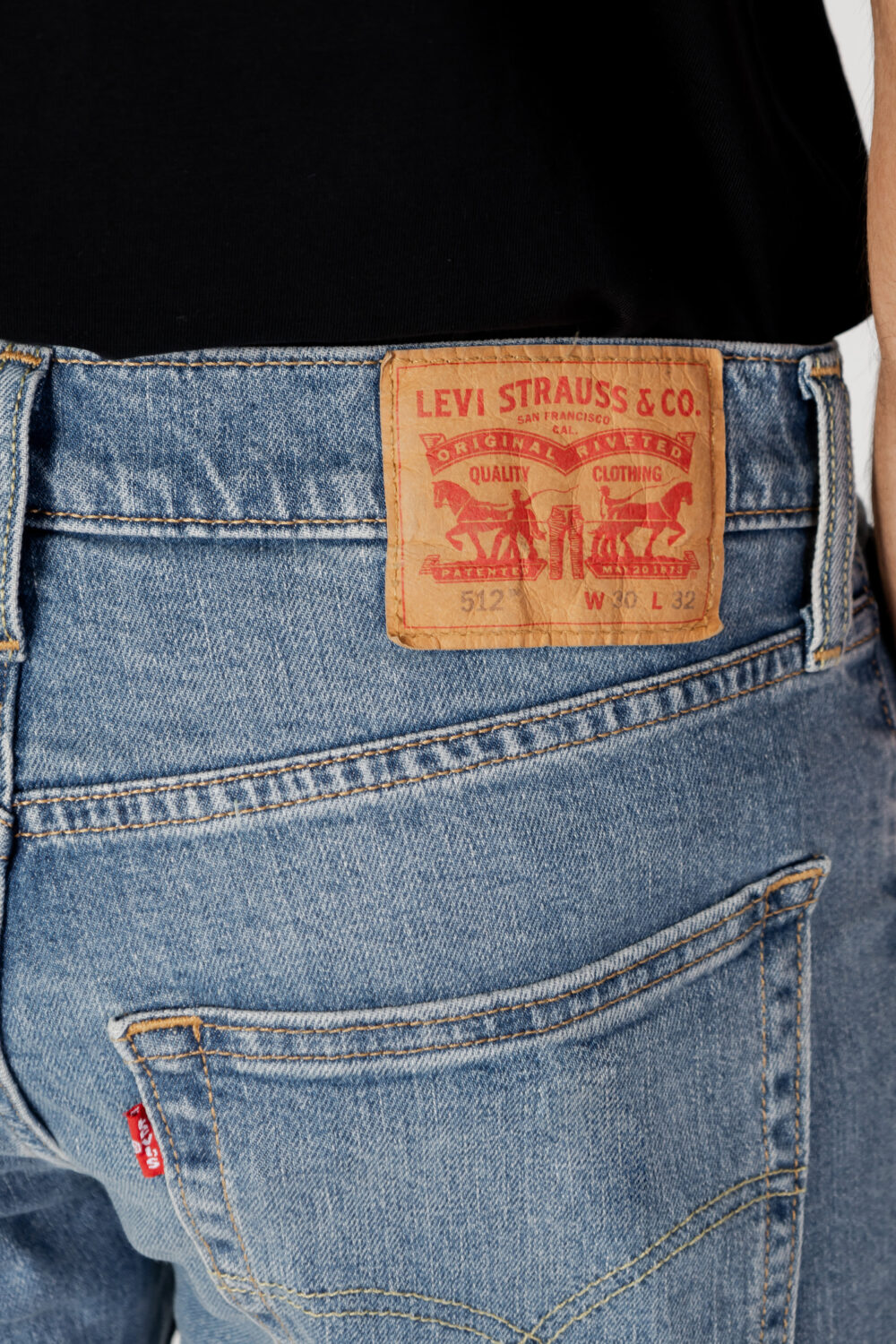 Jeans Tapered Levi's® 512 SLIM TAPER Denim chiaro - Foto 5