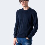 Maglia Armani Exchange Pullover Knitted Blu - Foto 1