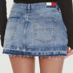 Minigonna Tommy Hilfiger Jeans SOPHIE ZIP LW MN Denim - Foto 3