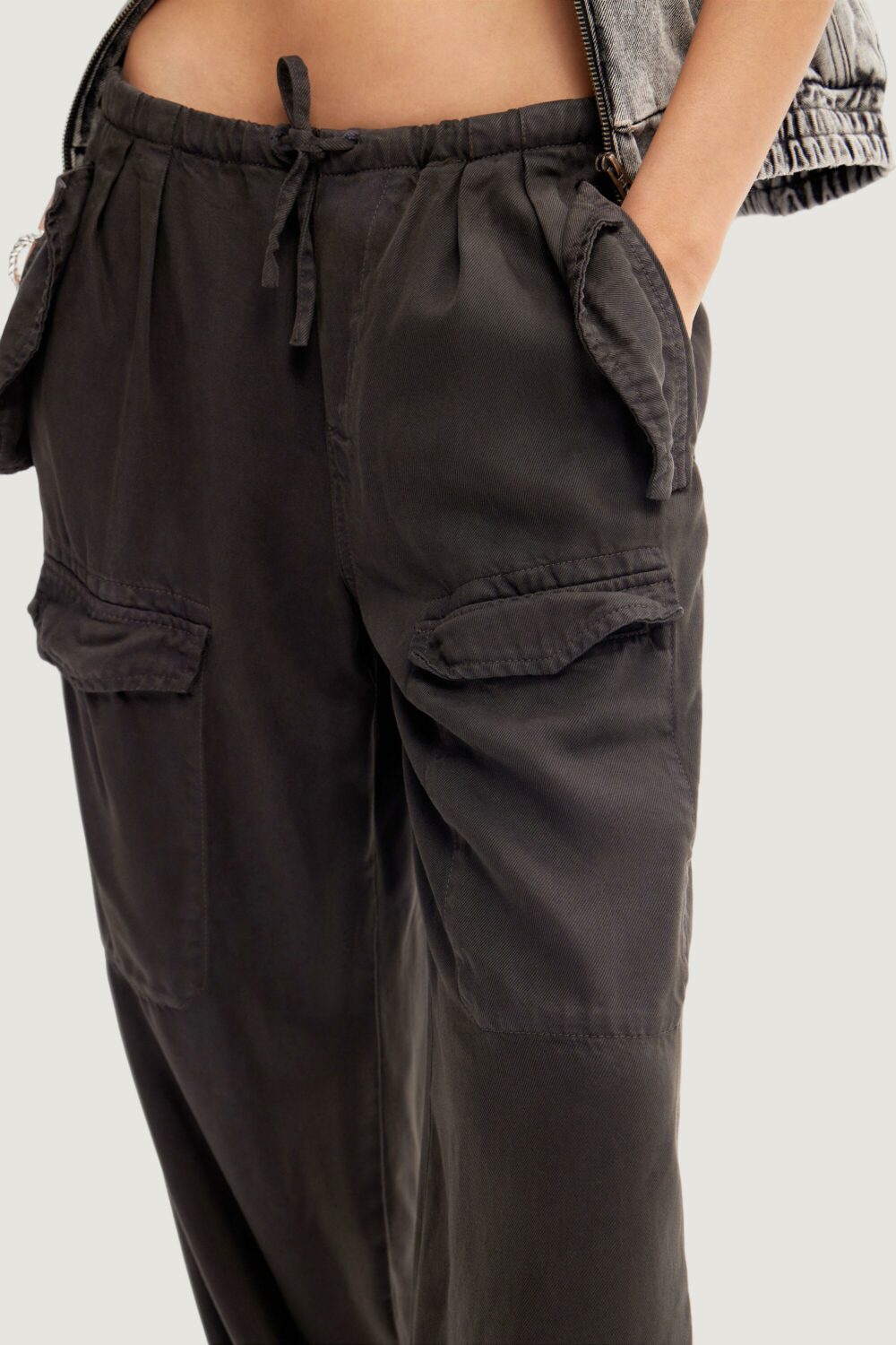 Pantaloni Desigual NOEL Nero - Foto 2