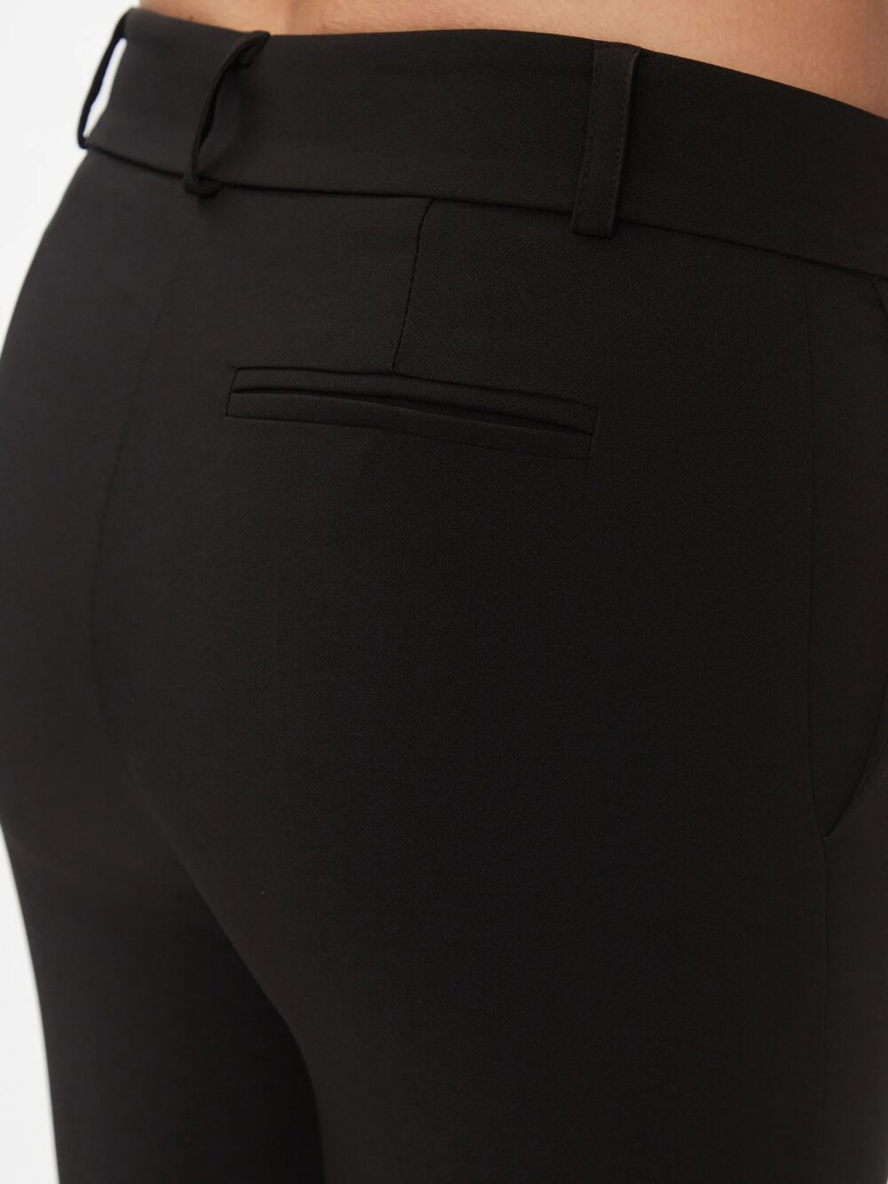 Pantaloni bootcut Rinascimento  Nero - Foto 4