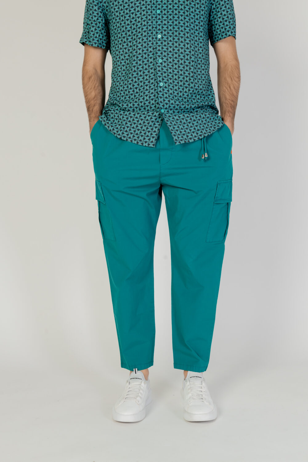 Pantaloni Gianni Lupo  Verde - Foto 5