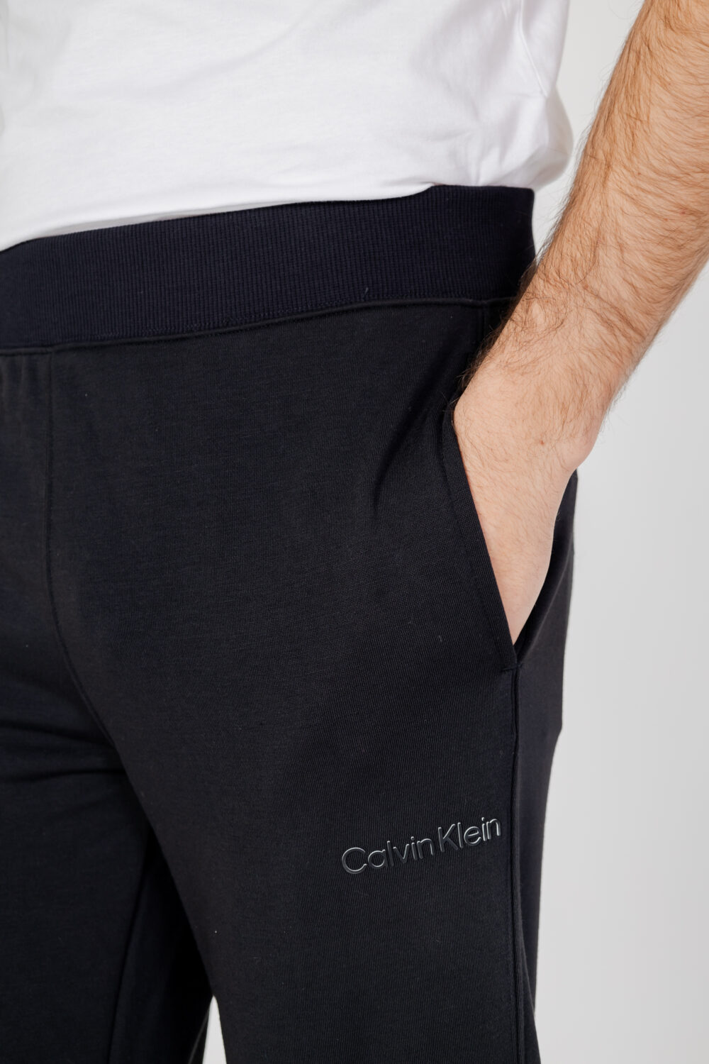 Pantaloni sportivi Calvin Klein Sport PW - KNIT Nero - Foto 2