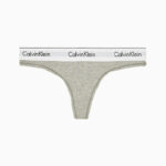Slip e perizoma Calvin Klein Underwear THONG Grigio - Foto 4