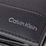 Portafoglio con portamonete Calvin Klein SUBTLE MIX TRIFOLD 10CC W/COIN Nero - Foto 5