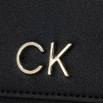 Portafoglio piccolo Calvin Klein RE-LOCK TRIFOLD MD Nero - Foto 2