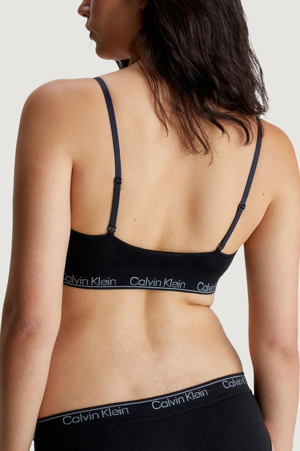 Reggiseno Calvin Klein Underwear LGHT LINED TRIANGLE Nero - Foto 2