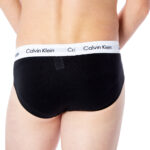 Slip Calvin Klein Underwear 3 Hip Brief Nero - Foto 4