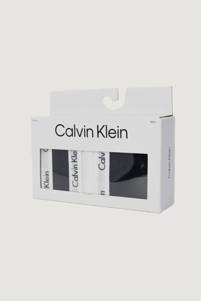 Slip e perizoma Calvin Klein Underwear 3PACK BIKINI Bianco
