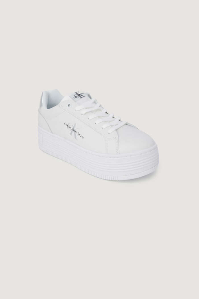 Sneakers Calvin Klein BOLD PLATF LOW LACE Argento