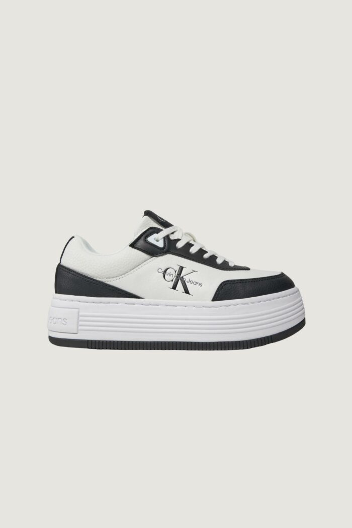 Sneakers Calvin Klein BOLD FLATF LOW LACE Black-White