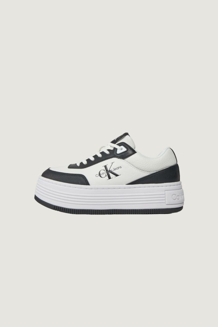 Sneakers Calvin Klein BOLD FLATF LOW LACE Black-White