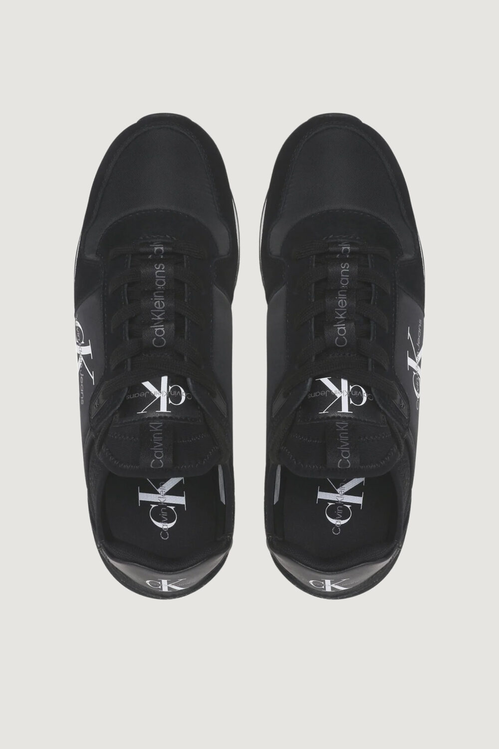 Sneakers Calvin Klein Jeans RUNNER SOCK LACEUP Black-White - Foto 2