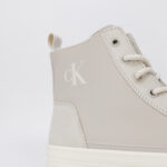 Sneakers Calvin Klein Jeans BOLD VULC MID FLATFORM LACEUP Taupe - Foto 4