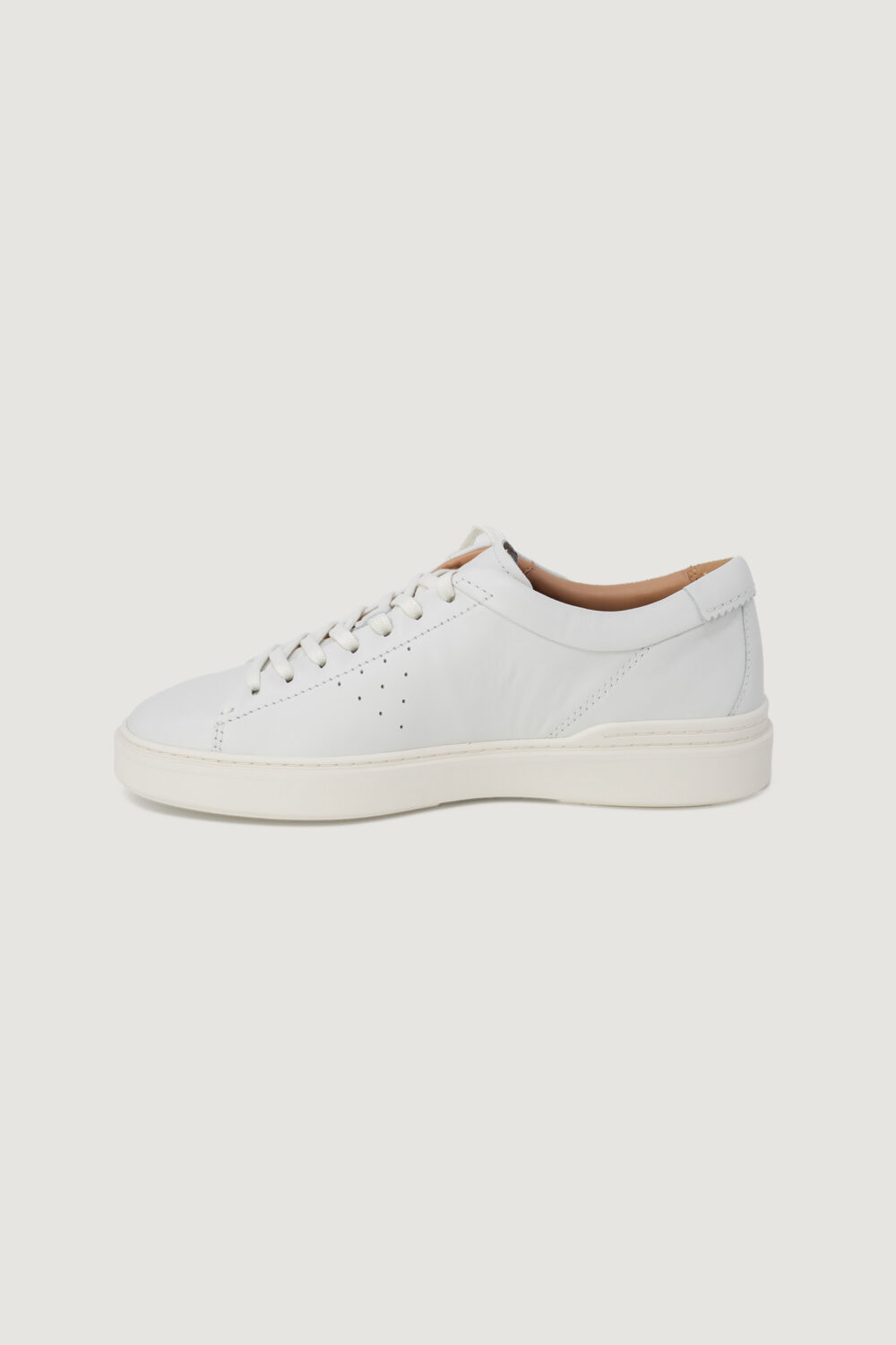 Sneakers Clarks CRAFTSWIFT  LEATHER Bianco - Foto 3