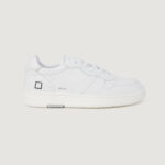 Sneakers D.A.T.E. COURT CALF WHITE Bianco - Foto 1