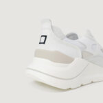 Sneakers D.A.T.E. FUGA CANVAS WHITE Bianco - Foto 5