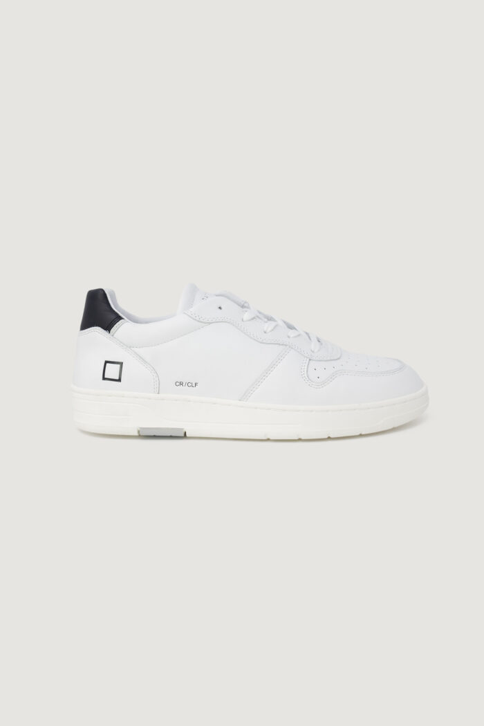 Sneakers D.a.t.e. COURT CALF WHITE-BLACK Bianco – Nero