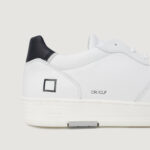 Sneakers D.A.T.E. COURT CALF WHITE-BLACK Bianco - Nero - Foto 2
