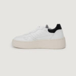 Sneakers D.A.T.E. STEP CALF WHITE-BLACK Bianco - Nero - Foto 3