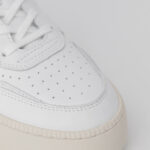 Sneakers D.A.T.E. STEP CALF WHITE-BLACK Bianco - Nero - Foto 5