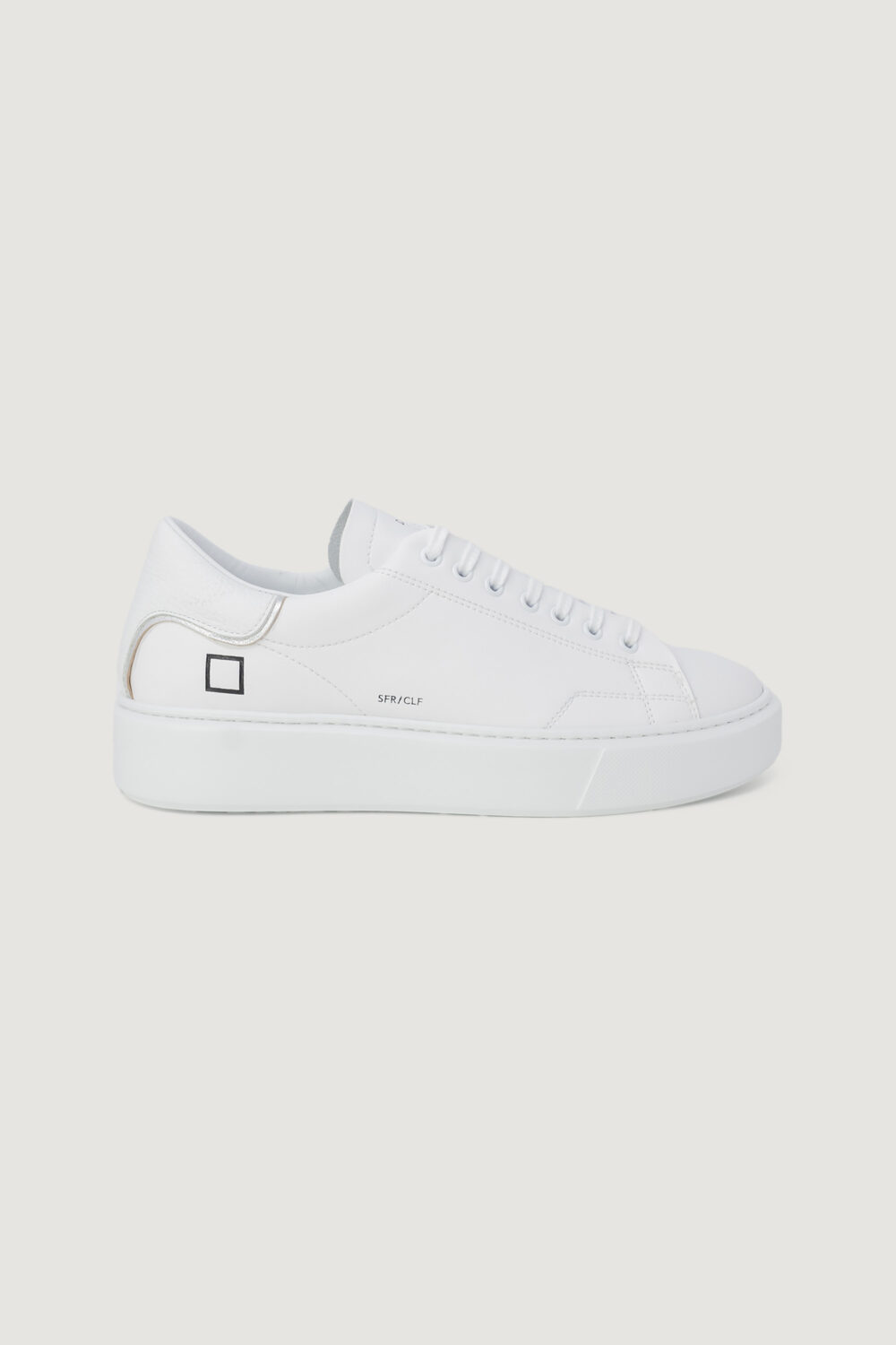 Sneakers D.A.T.E. SFERA CALF WHITE Bianco - Foto 1