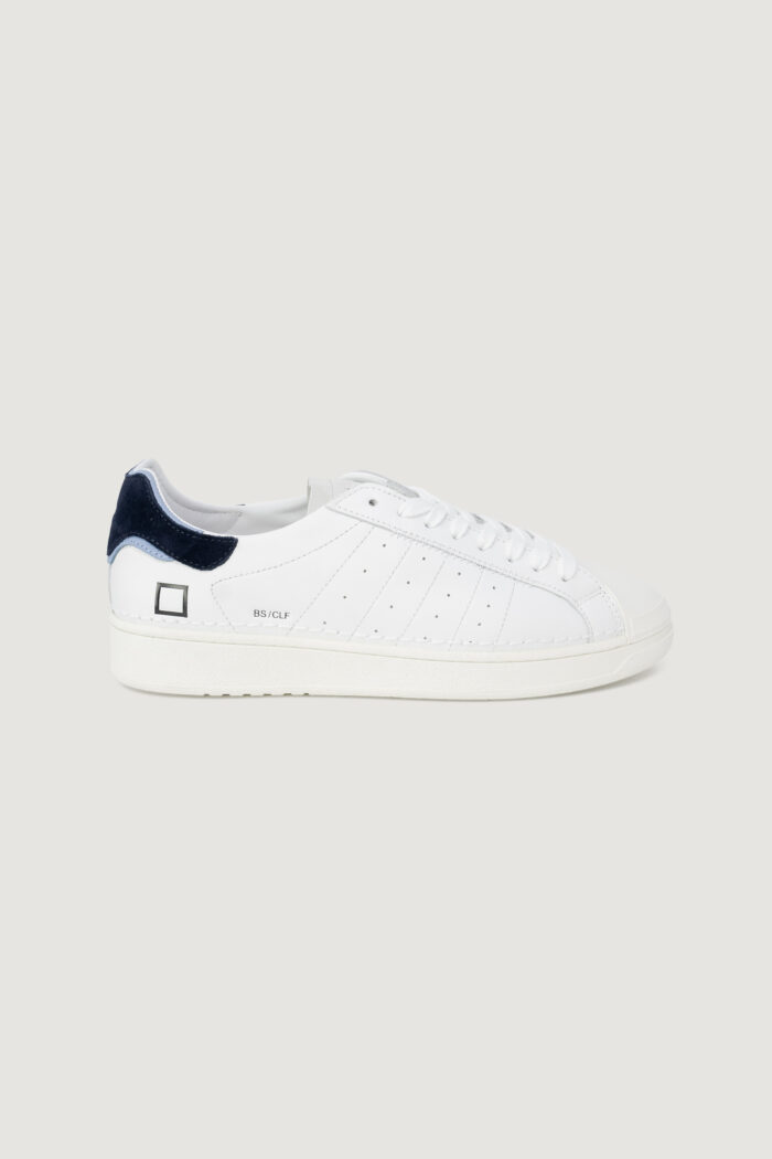 Sneakers D.a.t.e. BASE CALF WHITE-BLUE White-Blu