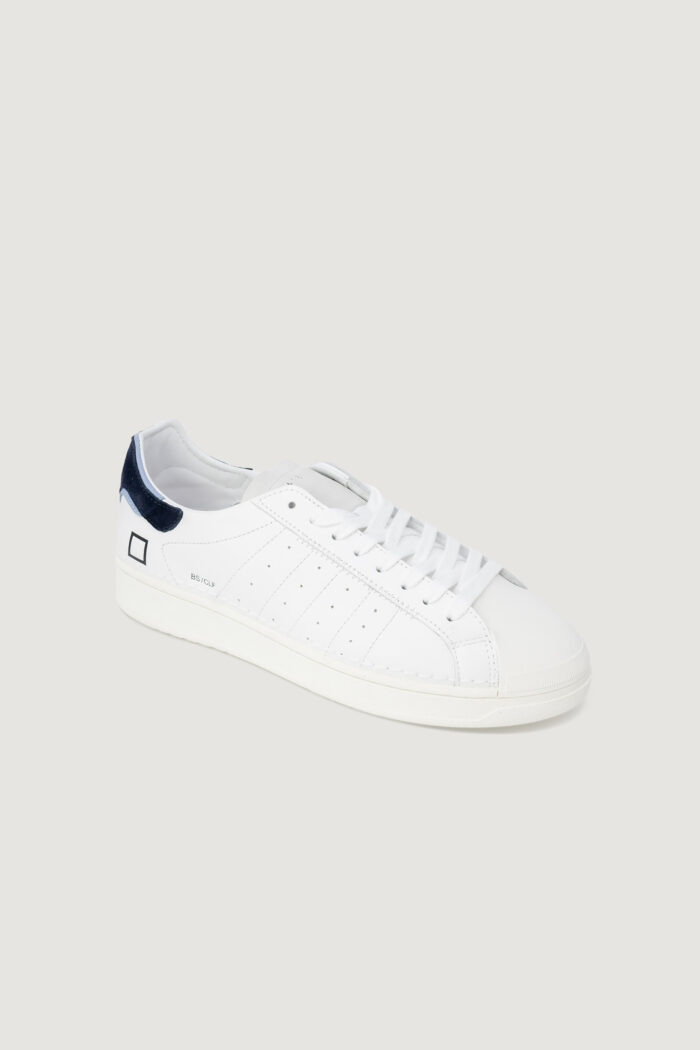 Sneakers D.a.t.e. BASE CALF WHITE-BLUE White-Blu