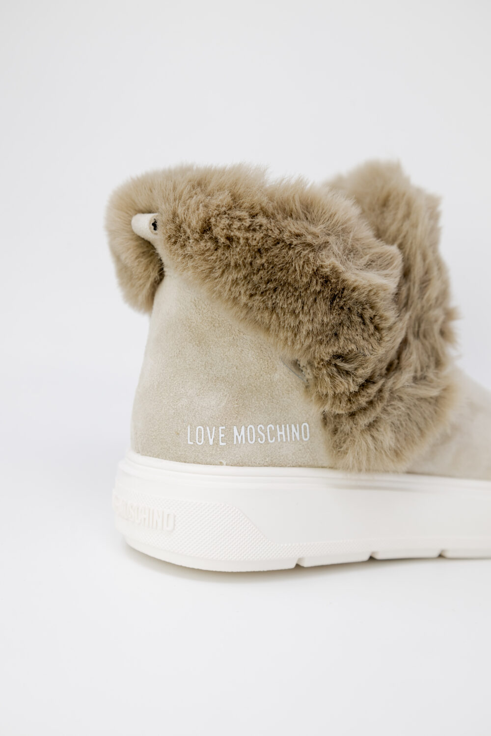 Sneakers Love Moschino BOLD40 Beige - Foto 5