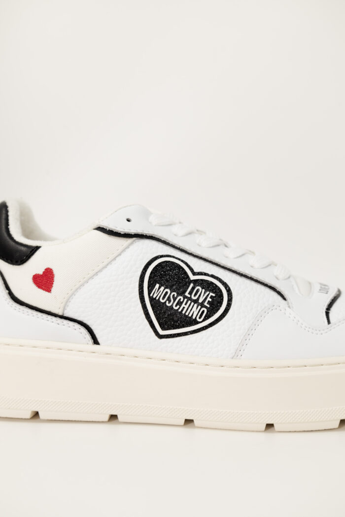 Sneakers Love Moschino  Black-White