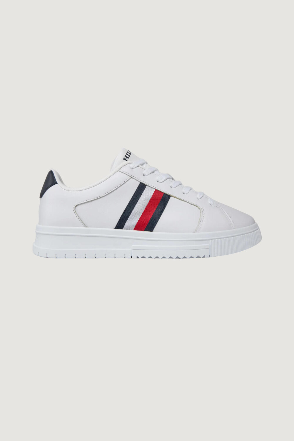 Sneakers Tommy Hilfiger SUPERCUP LTH STRIPES Bianco - Foto 1