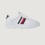 Sneakers Tommy Hilfiger SUPERCUP LTH STRIPES Bianco - Foto 1