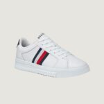 Sneakers Tommy Hilfiger SUPERCUP LTH STRIPES Bianco - Foto 3