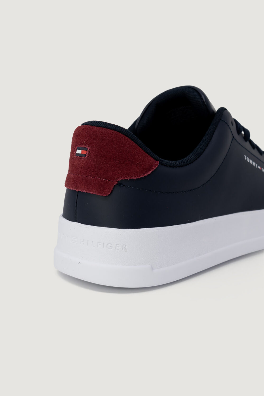 Sneakers Tommy Hilfiger COURT LEATHER Blu - Foto 5