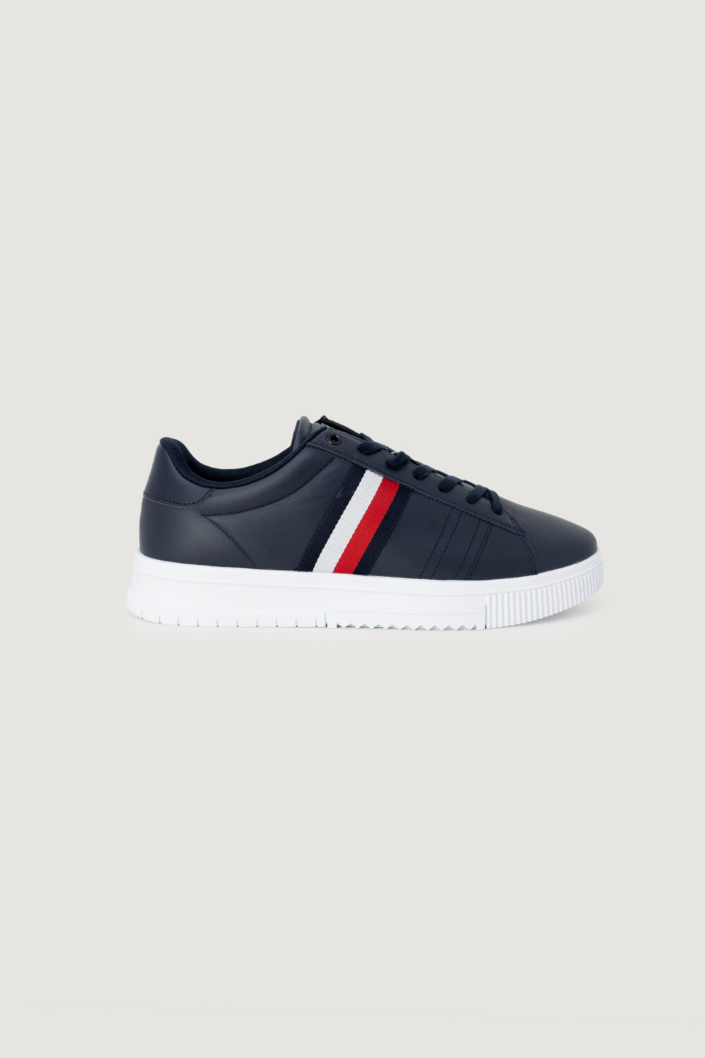 Sneakers Tommy Hilfiger SUPERCUP LEATHER Blu - Foto 1