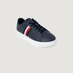 Sneakers Tommy Hilfiger SUPERCUP LEATHER Blu - Foto 3